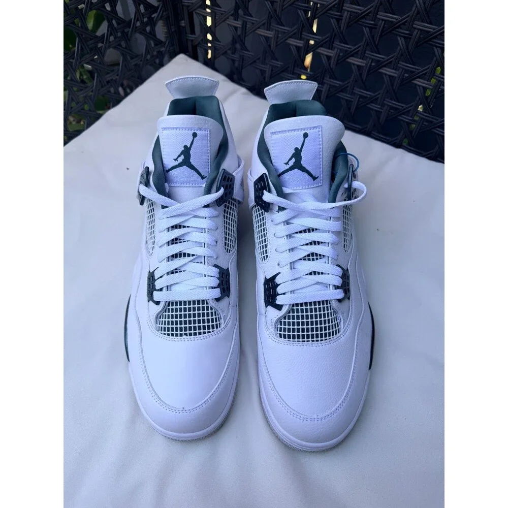 Size 14 - Air Jordan 4 Retro Oxidized Green